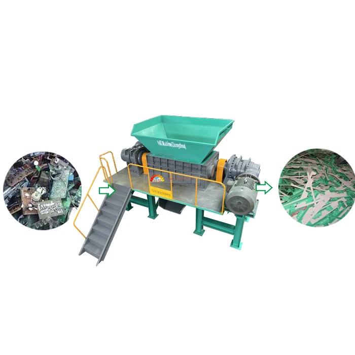 Heavy Duty Waste Car Crushing Plant Car Engine Crusher Car Shredder