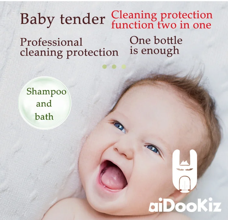 
aiDooKiz New formula baby shampoo & shower gel 2 in 1 