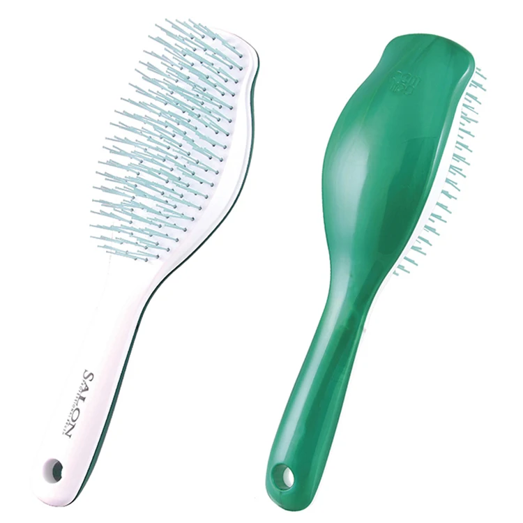 Detangler Gem tips hair brush massage scalp comb detangling hair brush comb