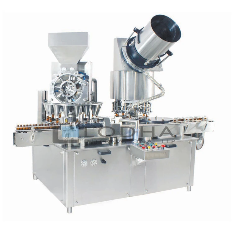 Pharmaceutical/Veterinary/Chemical Powder Vial Sterile Filling Rubber Stoppering Machine