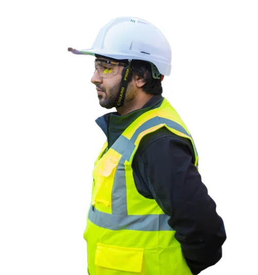 Safety Reflective Coveralls / Boiler Suit / Non-Disposable Industrial use worker uniform
