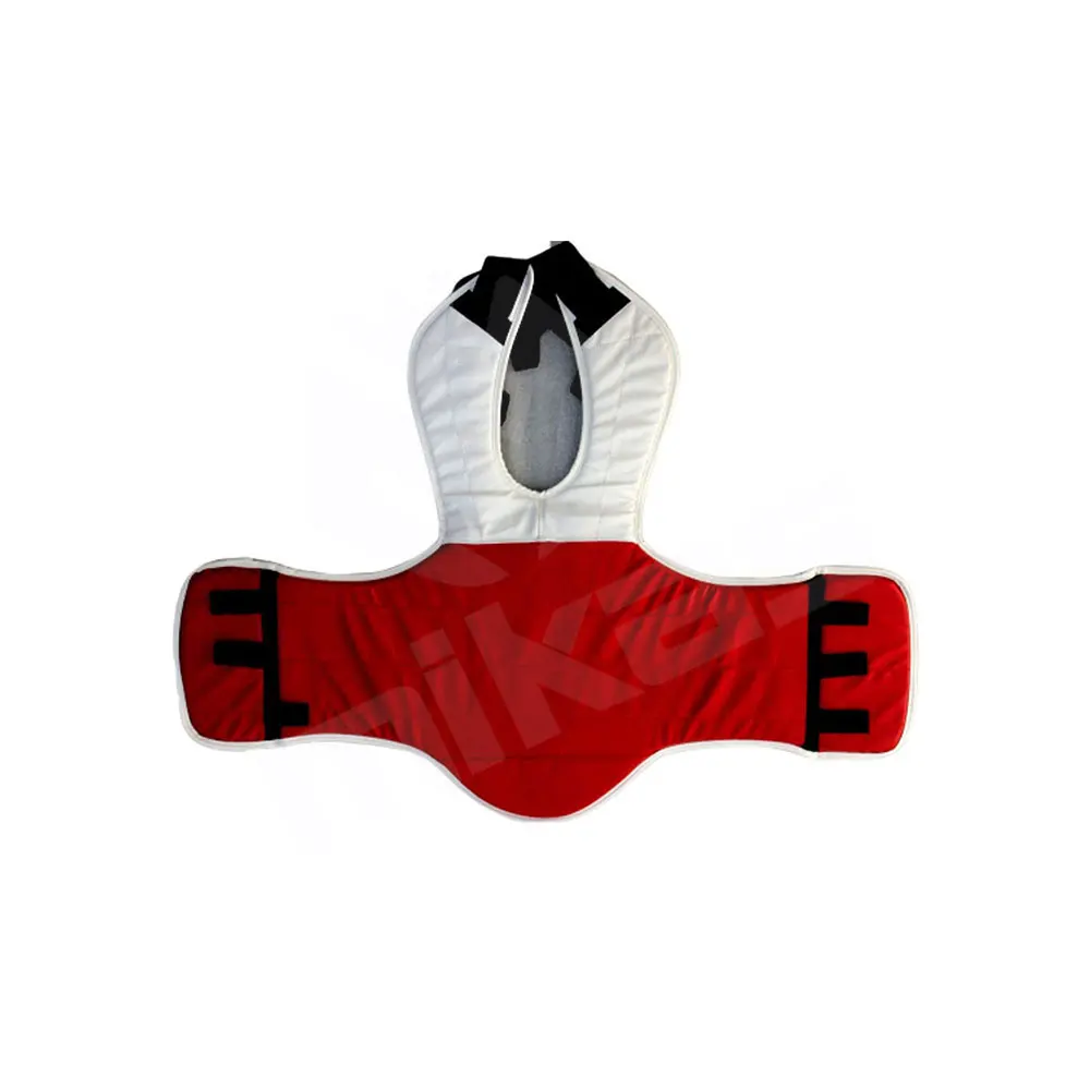 Chest Guard Custom White Sparring Protective Vest Chest Guard Gear For Karate Taekwondo Martial top quality