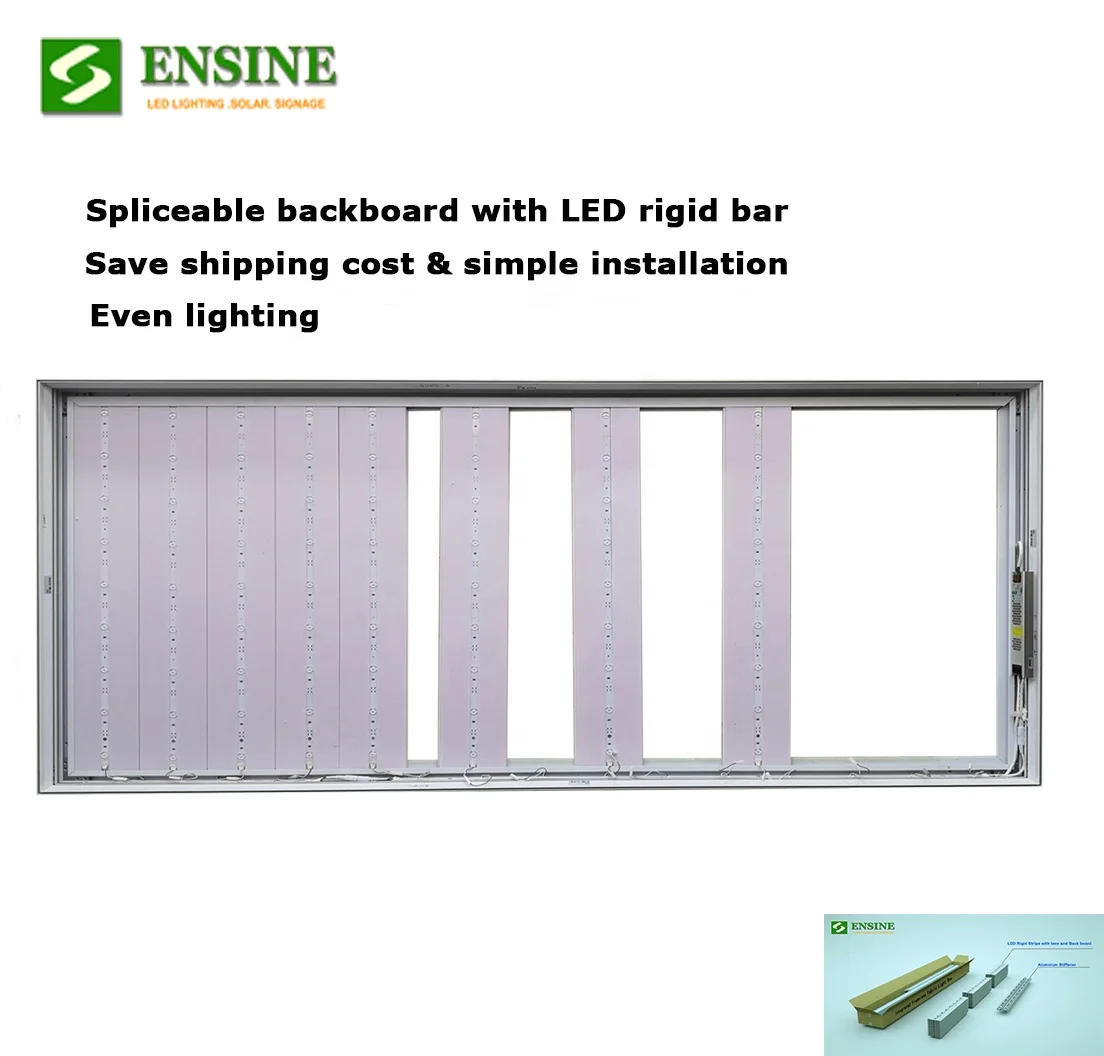 Integrated LED Light box  Frameless Spliceable Fabric SEG light box Backlit light box for advertisement display