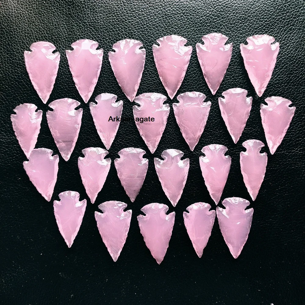 wholesale Black Obsidian Arrowhead Hand Craft chakra crystals healing Arrowhead For Sale