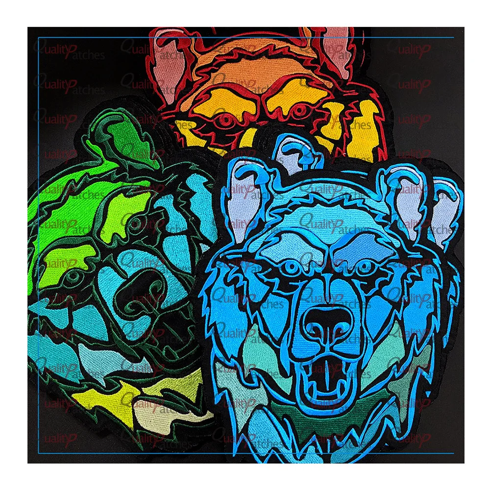 Best Quality Custom Embroidered Patches Iron on Patches Sew On Custom Badges Backup Logo Hat Hook and Loop Patches