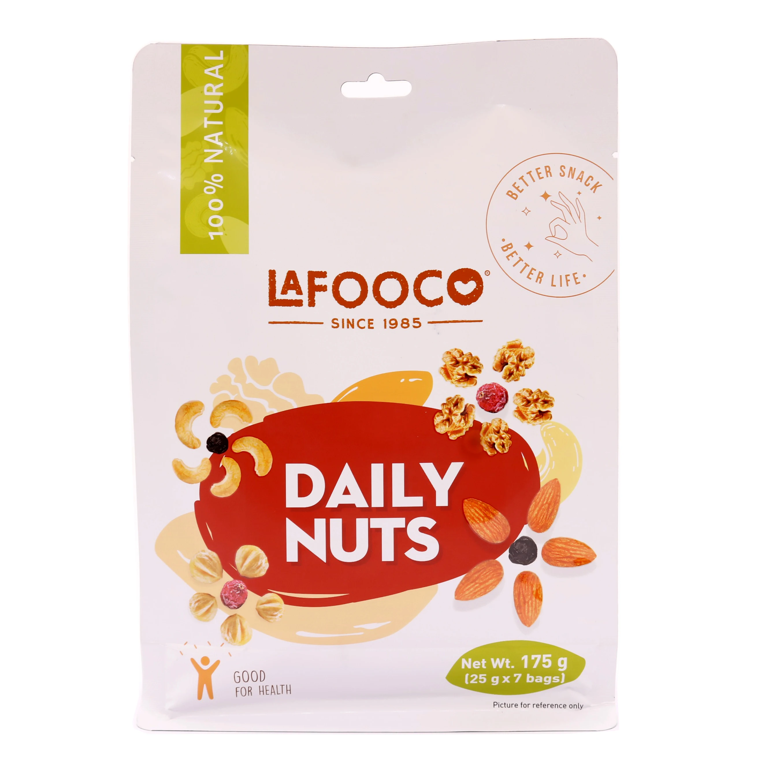 Ежедневные орехи LAFOOCO 175 г кешью миндалем орехом Лесным Орехом клюквой черникой здоровое и полноценное питание