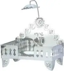 Mandir Best Design Stainless Steel Mandir for home decoration with Custom
