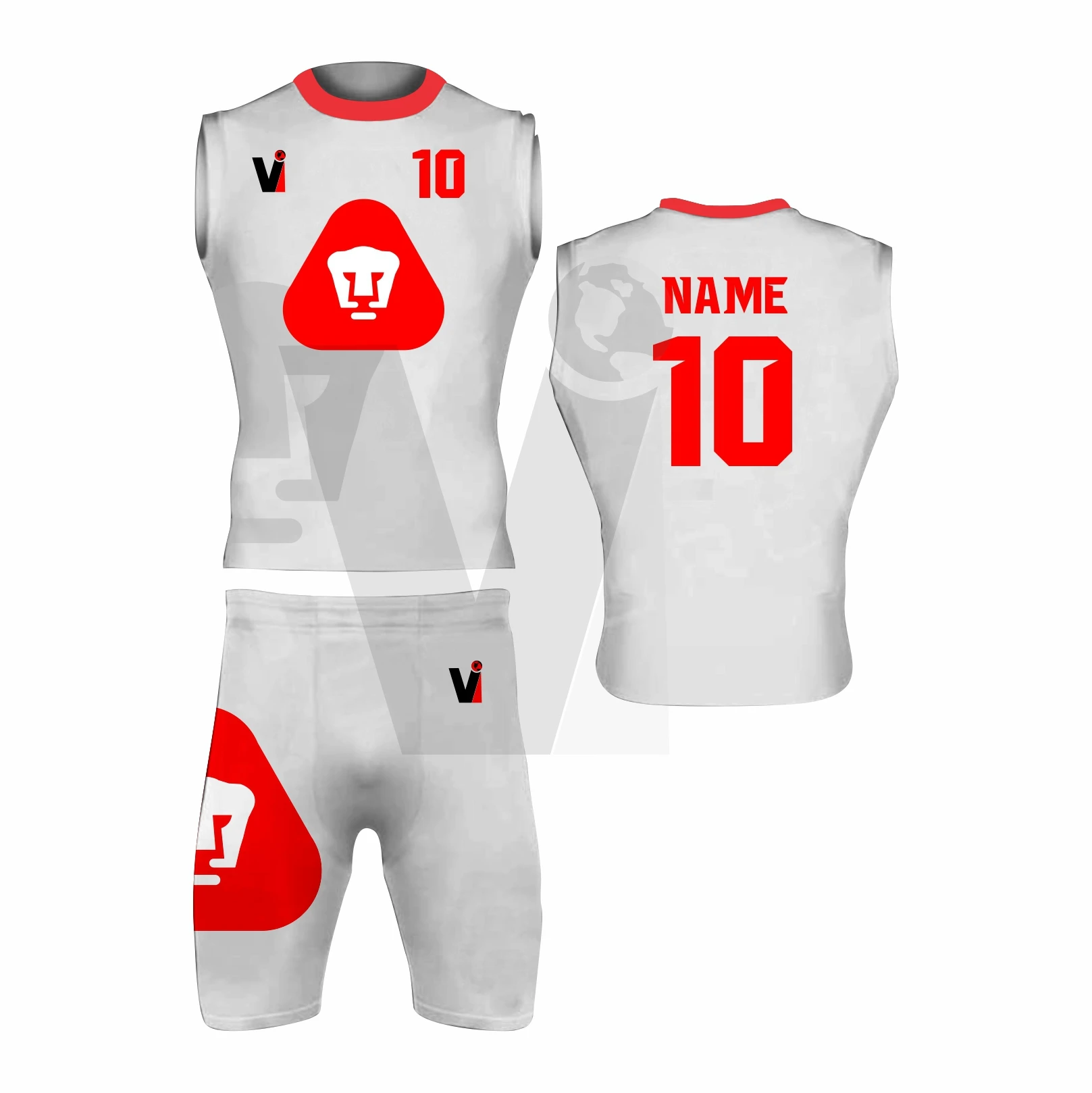 7v7 футбольная сублимированная Униформа компрессионная 7 на