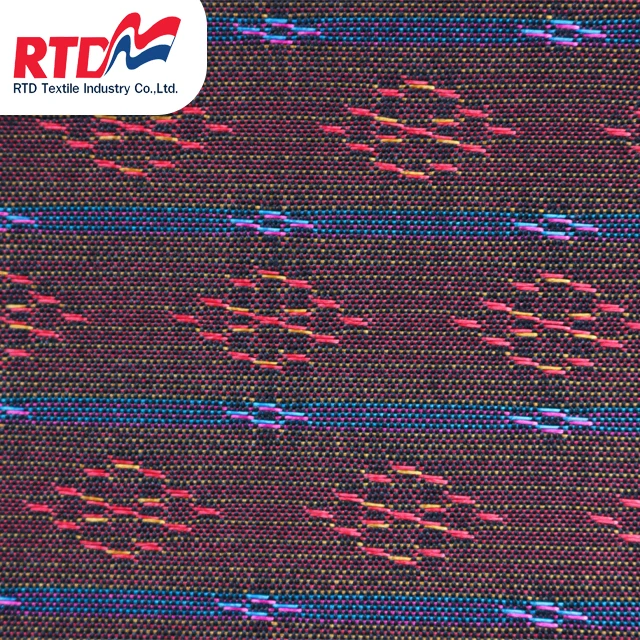 RTD Thai Traditional 100% Polyester Fabric  Uniform, Women Skirts - Red JD 1325