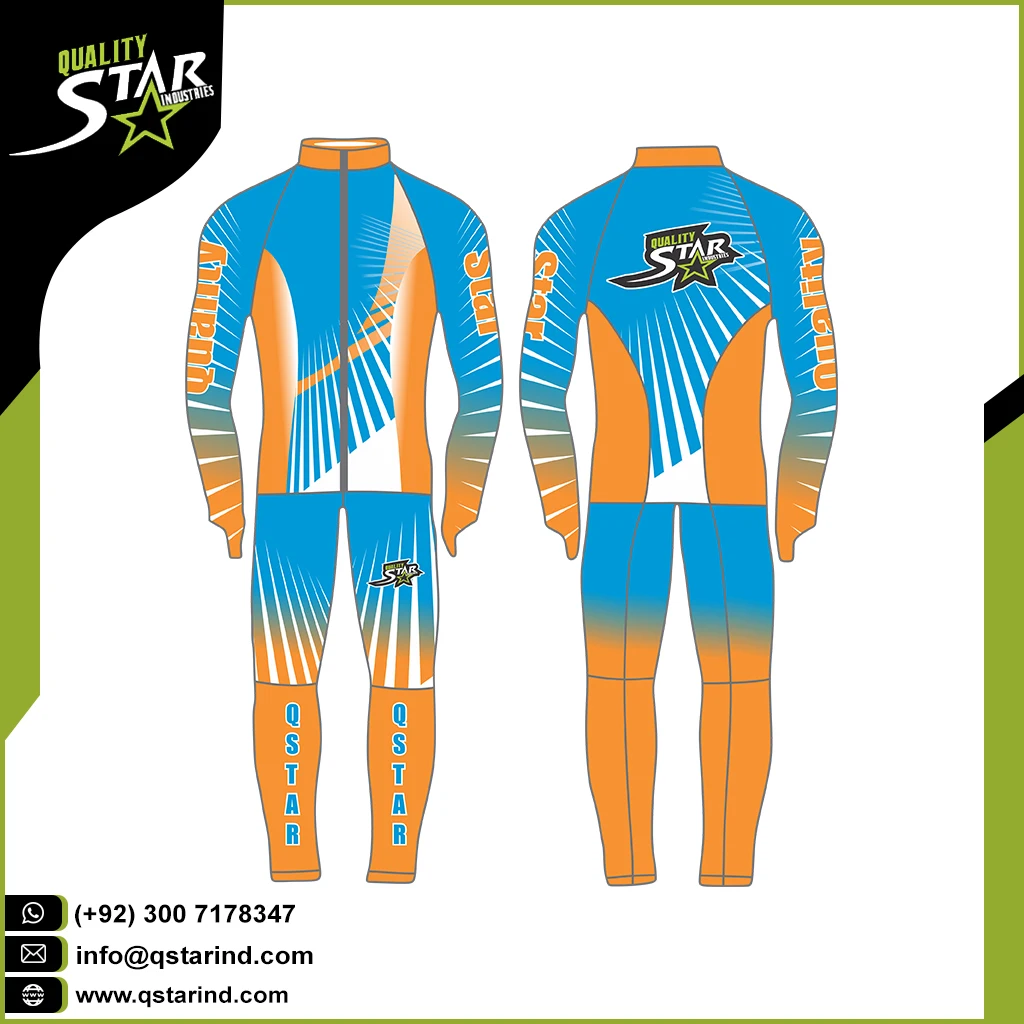 Men`s Skiing Racing Suit Cheap Price Customized Logo Printed top best Men Ski racing suits removeable hood snow suit