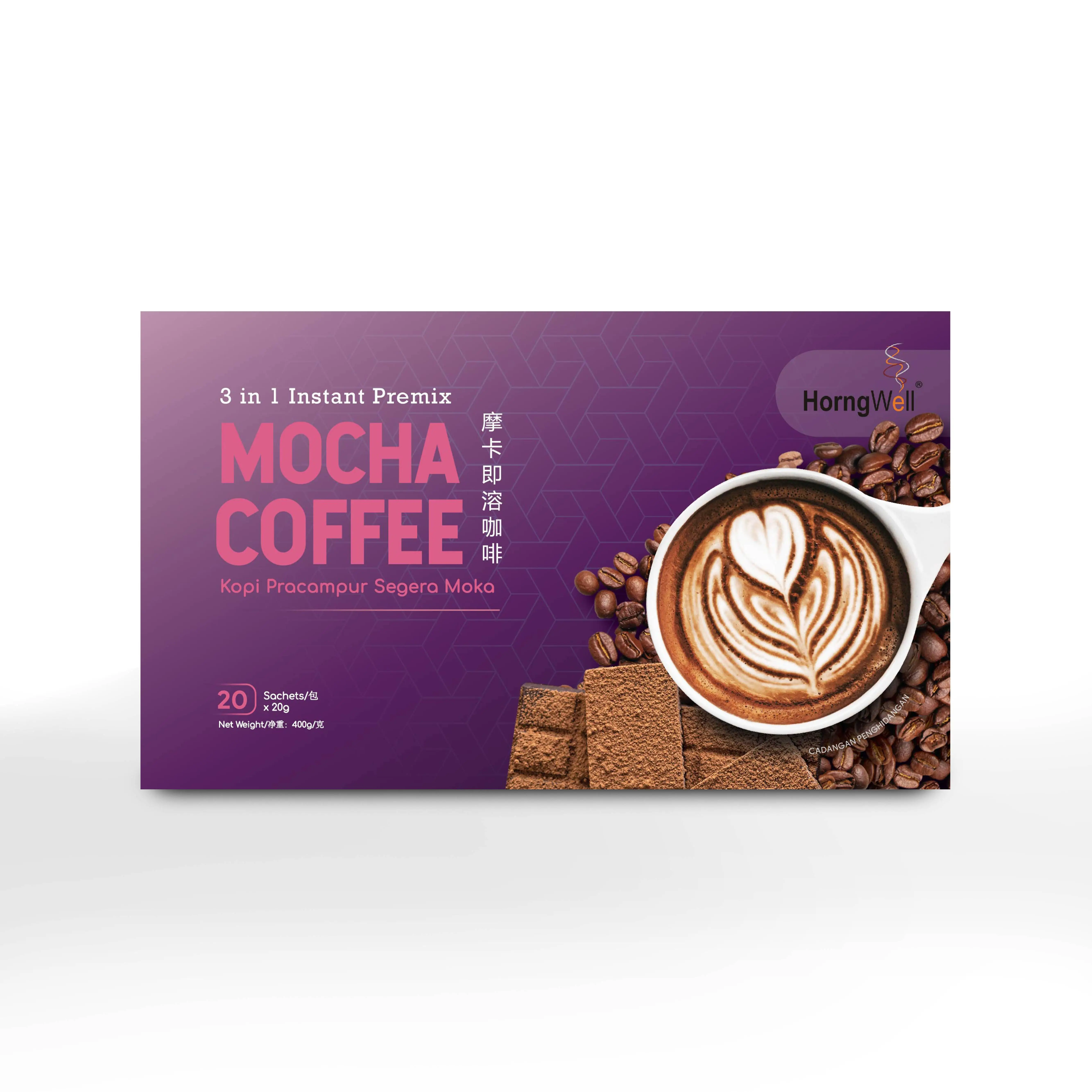 OEM/ODM Services Mocha Slimming Coffee For Private Label