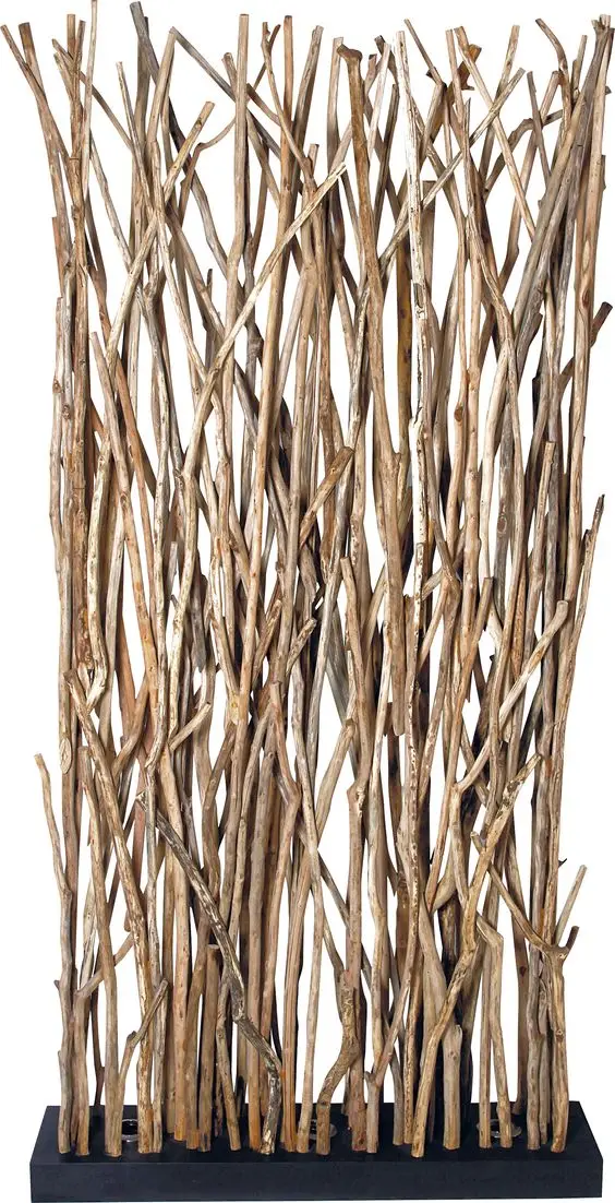 Modern Driftwood table lamp