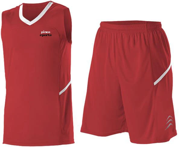 Sublimation Basketball Uniforms Reversible Sublimation Basketball Uniform basketball team jersey set