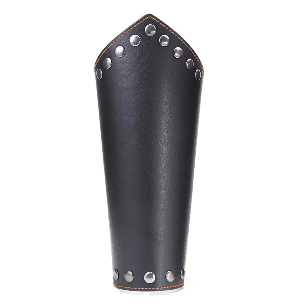 Archery Safety Gears Leather Forearm Guard Leather Archery Arm Guard For Shooting