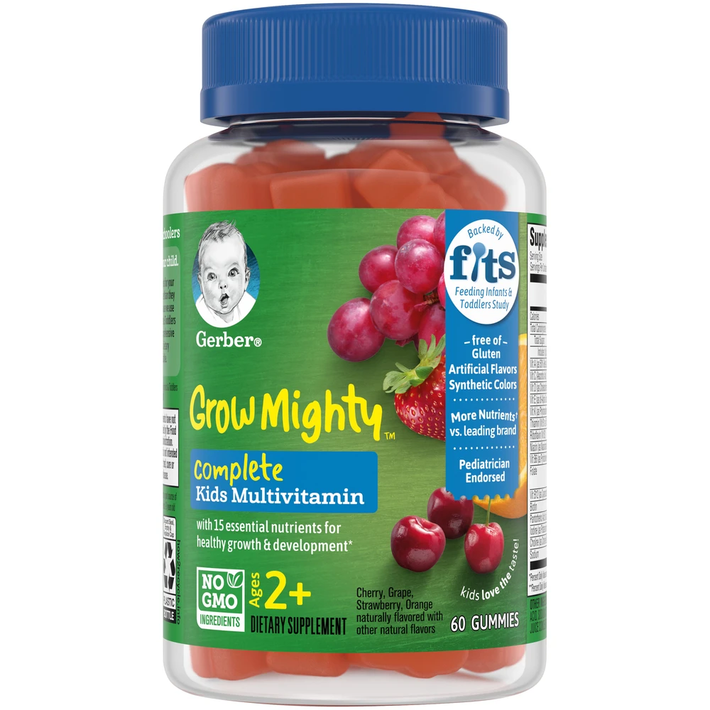 Gerber Grow Mighty Complete Kids Multivitamin