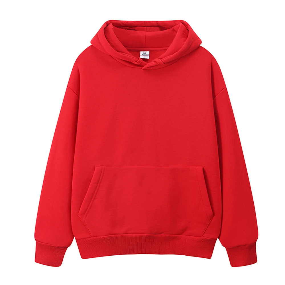 
Best Selling Custom 100%Polyester French Terry Oversize Casual Plain Men Hoodies 