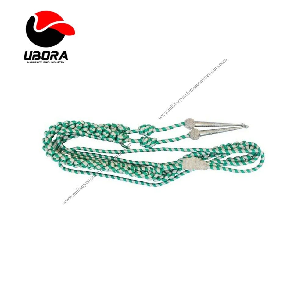 Высококачественный красный белый и другой цвет плечевой шнур заказной aiguillette