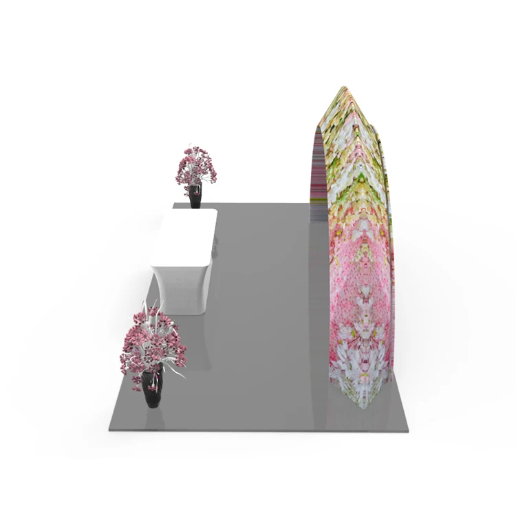  Стенд для выставки в форме арки стенд натяжения ткани