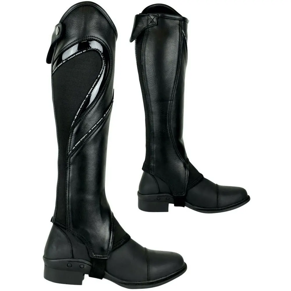 Ботинки для верховой езды, ботильоны для верховой езды, высококачественные коричневые и черные кожаные полуботинки для верховой езды