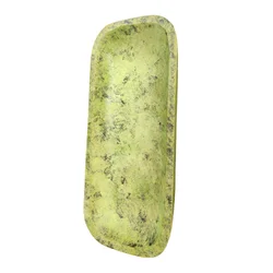 Hot-selling Custom 2022 Mango Wooden Green Large Rectangular Dough Bowl Multipurpose Handmade Design 100% Natural Bowl Trencher