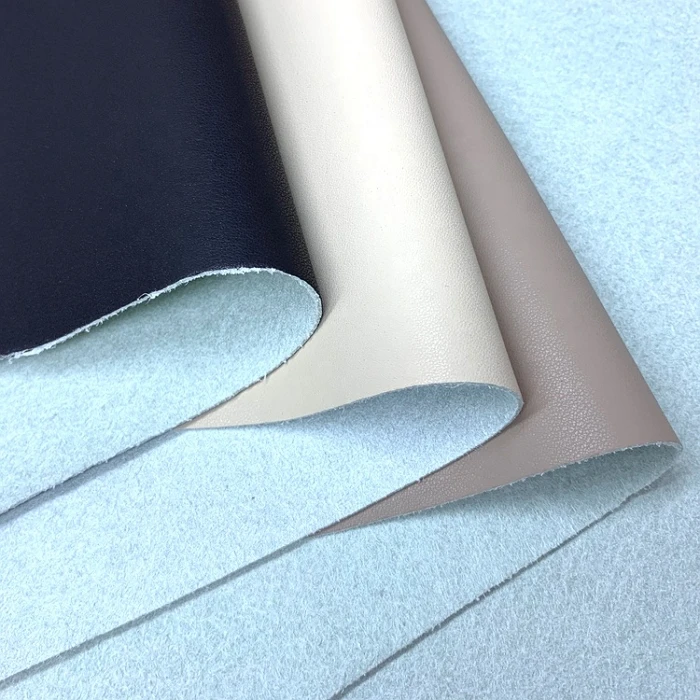Заводская цена Экологически чистая мягкая искусственная кожа из микрофибры для обуви сумки и одежды...