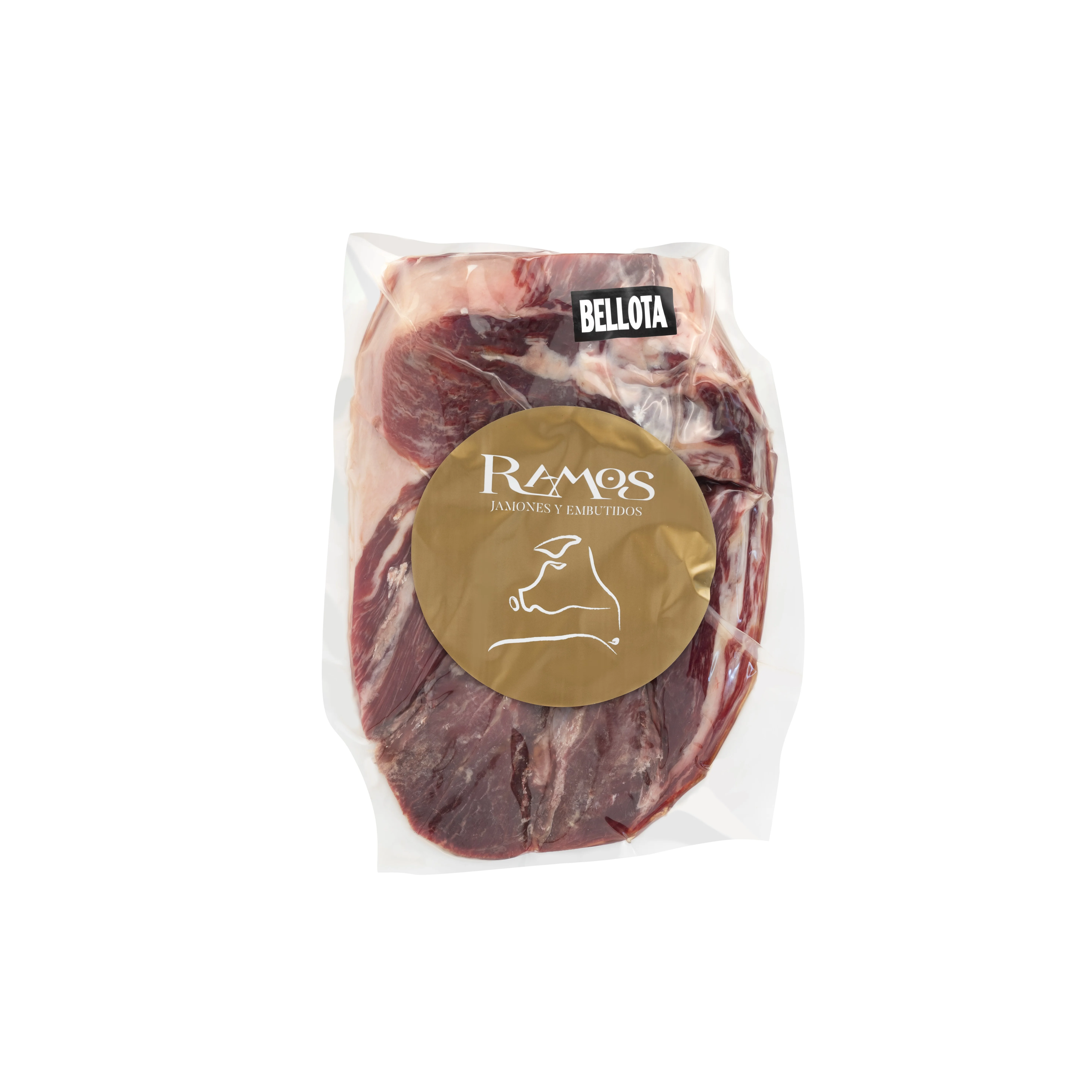 BONELESS IBERIAN BELLOTA SHOULDER 100% IBERIAN BREED/ ACORN FED IBERICO SHOULDER/ SPANISH SHOULDER/ PALETA IBERICA, pork meat