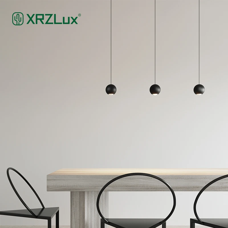 Подвесные светильники XRZLux минималистичное внутреннее украшение Потолочная светодиодная люстра современный домашний кухонный светодиодный подвесной