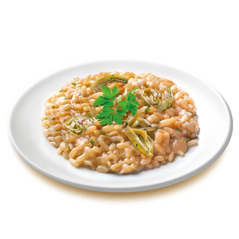 High Quality Italian Organic meal Artichokes Risotto fast cooking 210g