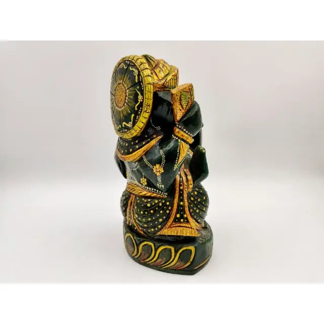 Green Aventurine Painting Ganesh Modern Art Indian India famous god lord Ganesh  painting in bulk quantity for wholesale