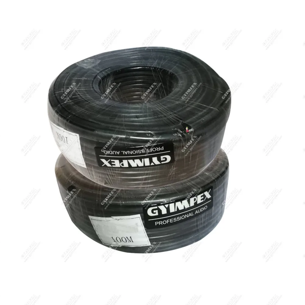 Touring grade 2 core 100meter/roll 2*4mm2 Professional Anti-pressure outdoor performance speaker cable