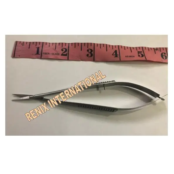 Yasargil Micro Scissors Bayonet / Cardiovascular Spring Action Scissor