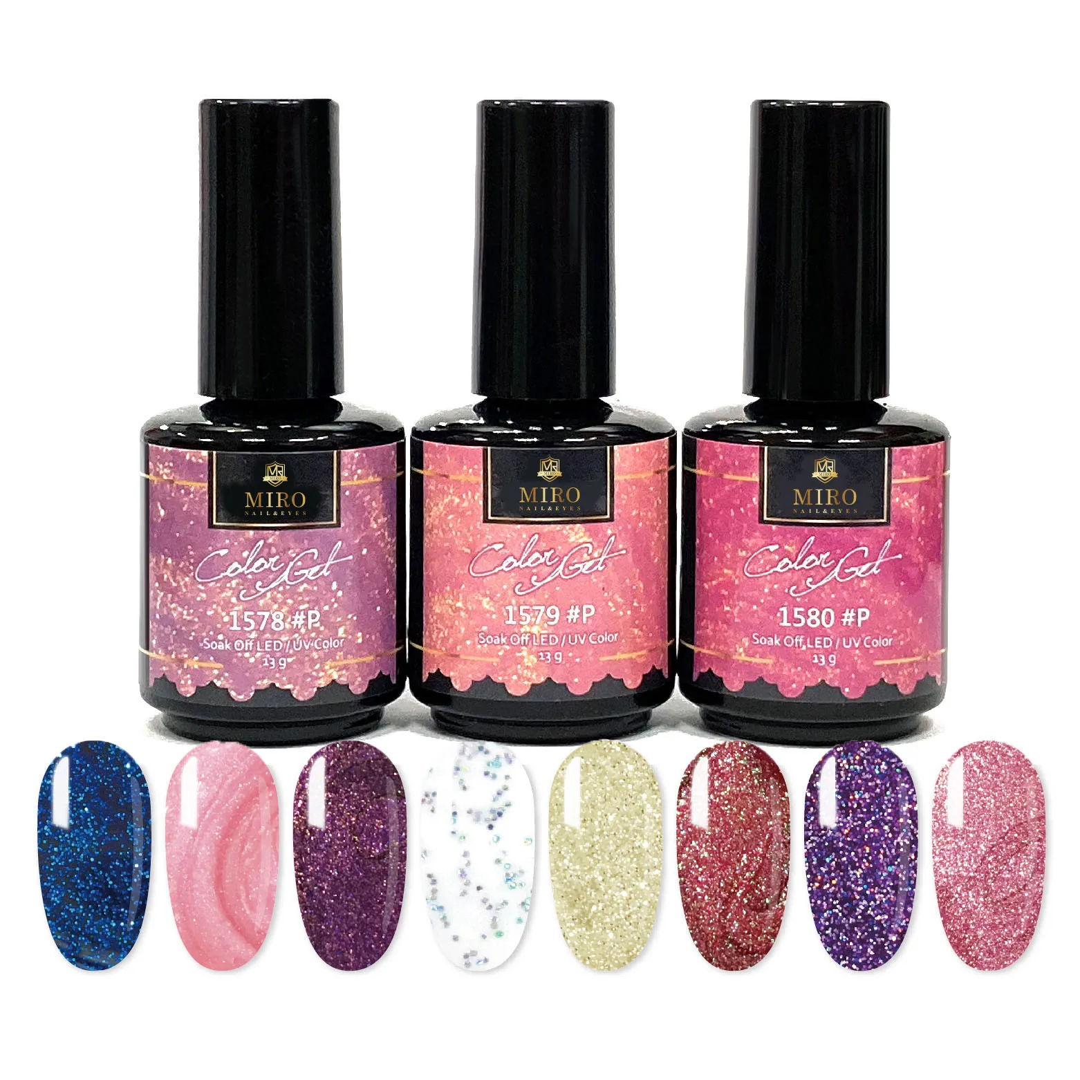 paint UV Gel colors card nail gel nail supplies private label gel polish