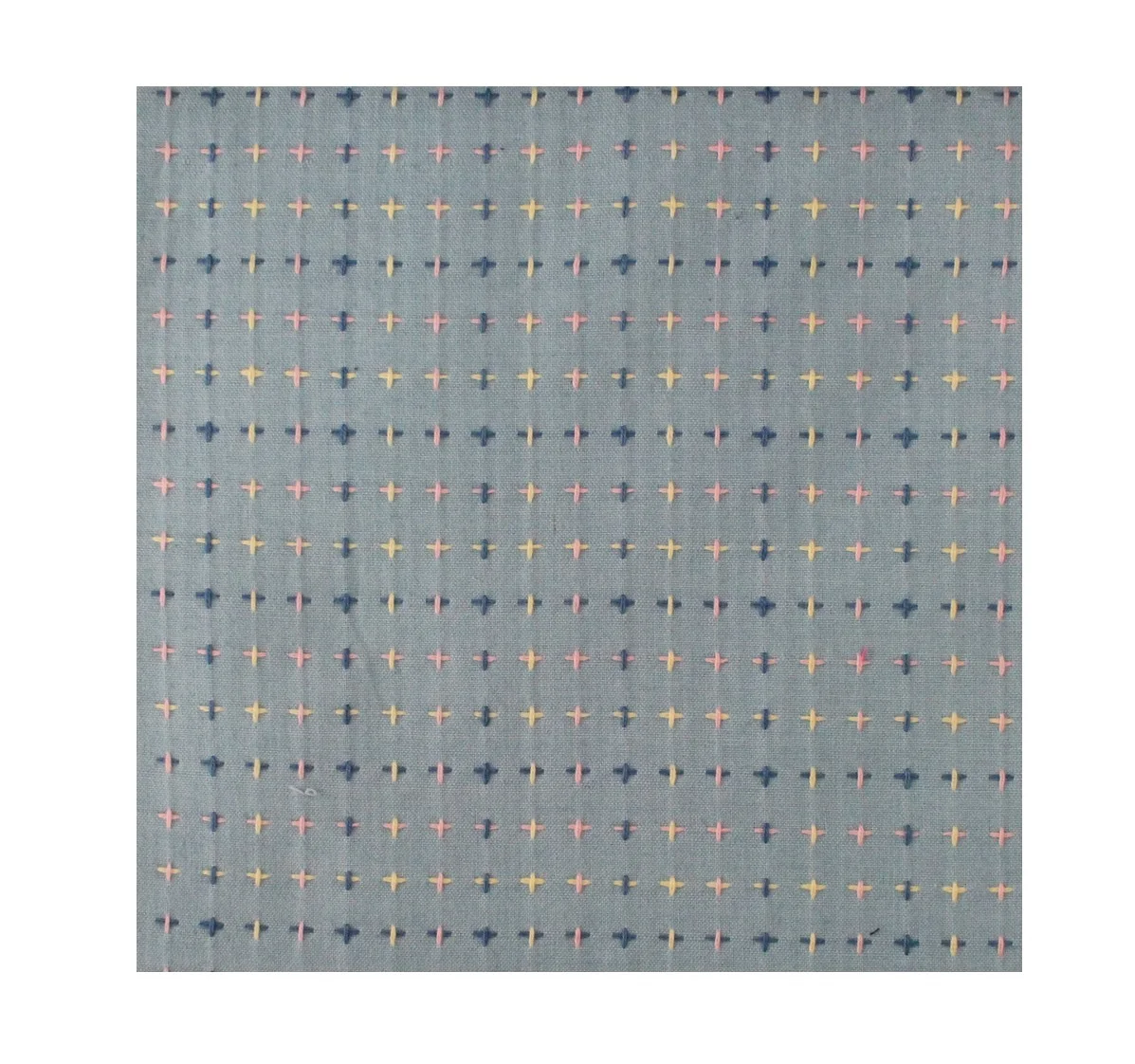 
Organic Cotton Checked Dobby Jacquard Fabric 