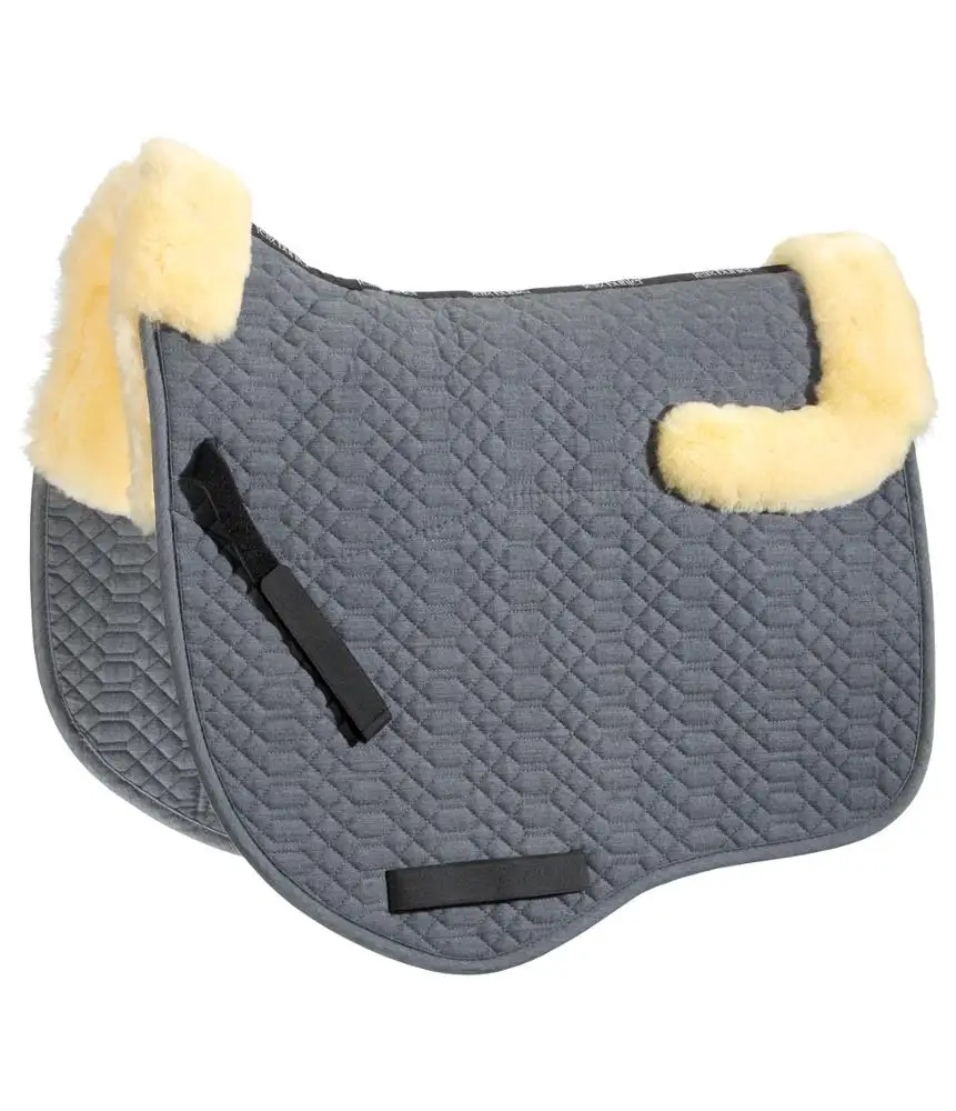  2020 New Sheepskin Saddle Pad in Custom Grey