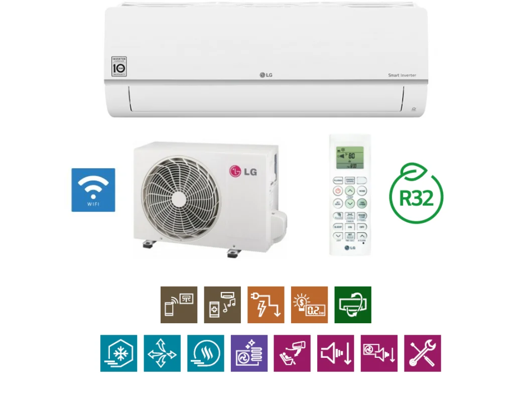 LG STANDARD PLUS кВт PC09SK.NSJ + PC09SK.UA3 WiFi
