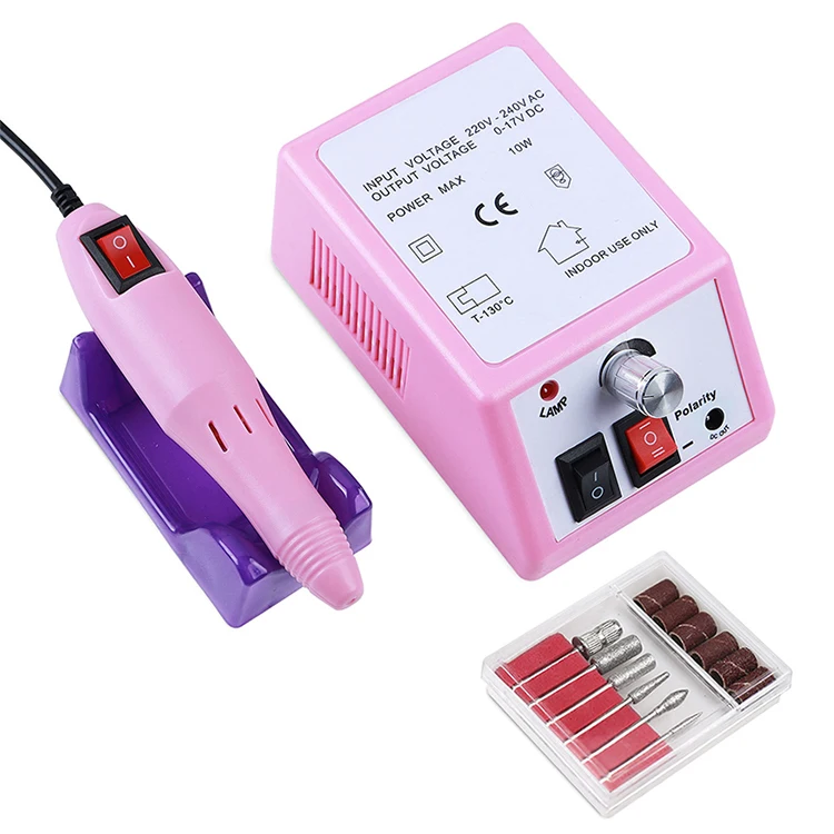 Fashional Light portable electric nail grinder nail remover higher quality professional nail drill machine