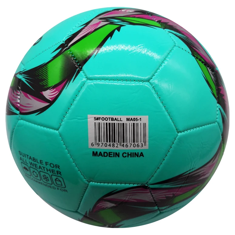 Size 5 Soccer Football Ball training design machine stitch football