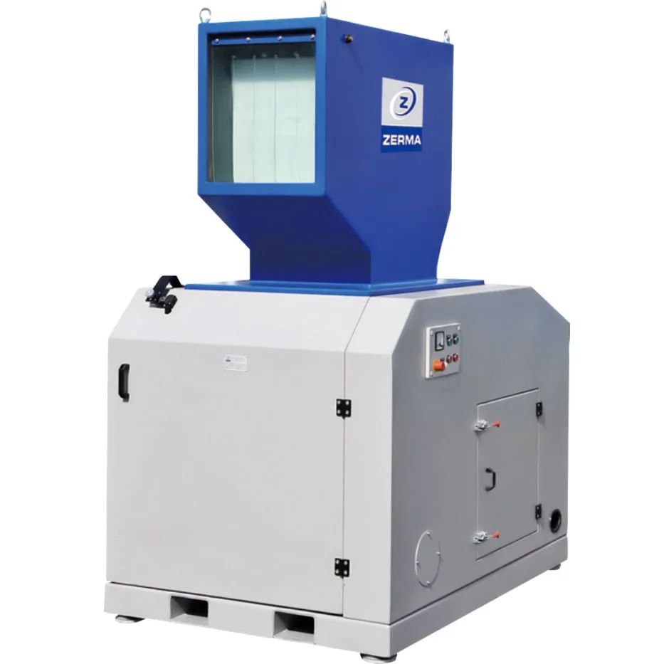 Аппарат для производства пластиковых гранул для отходов, компактный звукоизолированный гранулятор глубиной 500