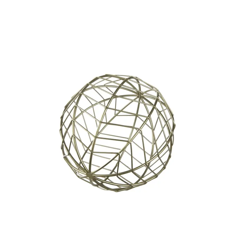 Metal round sphere sculpture best finished metal round hot selling sculpture