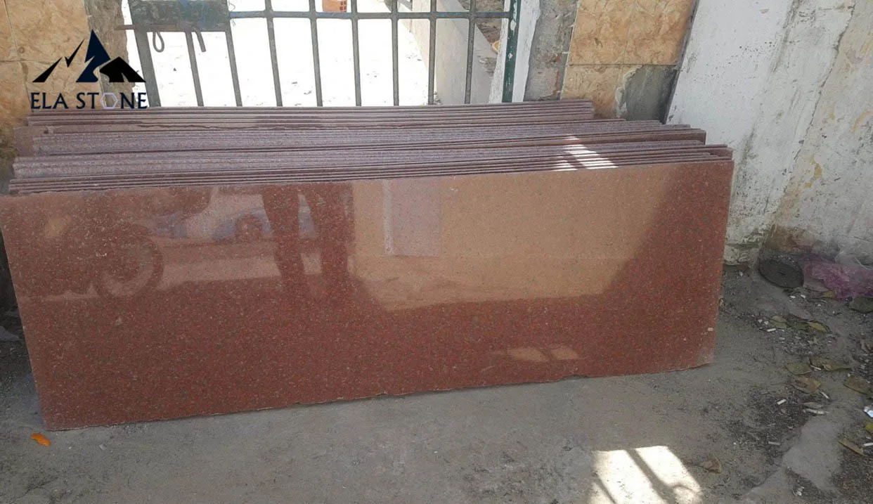 Вьетнамский гранит из Красного камня-гранитные плиты натурального камня кухонная столешница красного