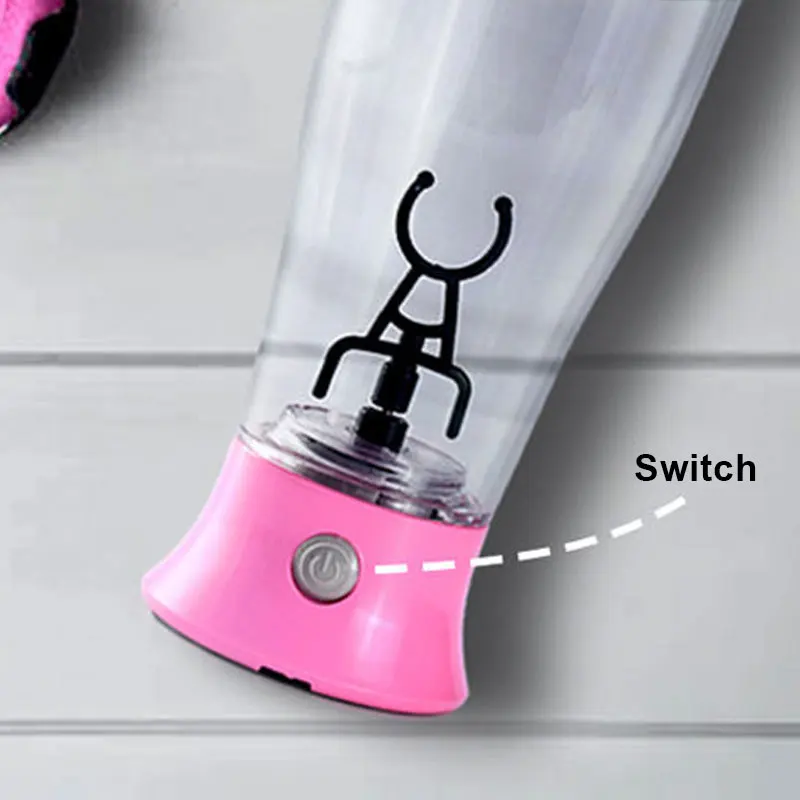 Portable Mini Automatic Household Blender Powder Mixer Bottle Electric Protein Shaker