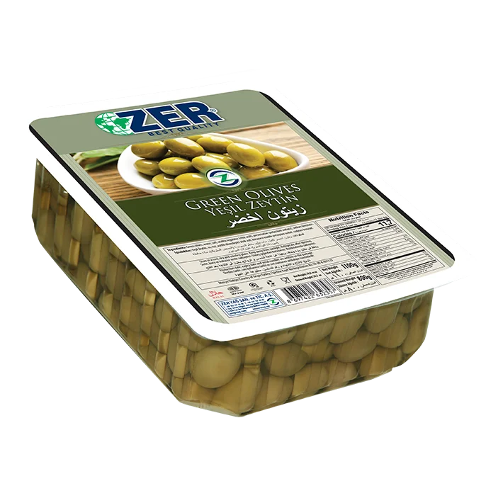 
 Zer зеленые оливки 800 г x 12 вакуумные  