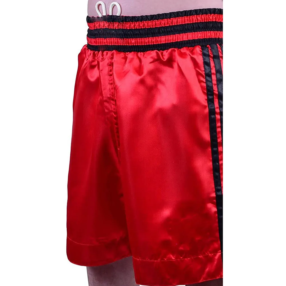 Высококачественные Боксерские Шорты MHF из полиэстера шелка сатина с кулиской в талии боксерские шорты для мужчин и женщин