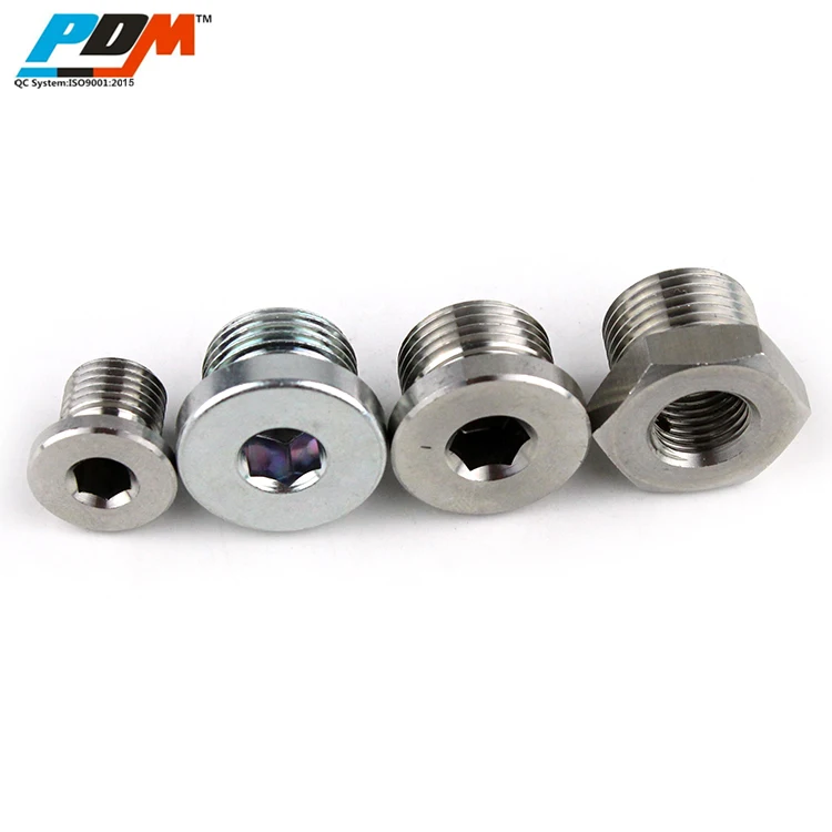 Универсальный датчик содержания кислорода O2 из нержавеющей стали с внутренней шестигранной головкой со ступенчатой сваркой заглушки сварки 18x1 5 мм на фитингах