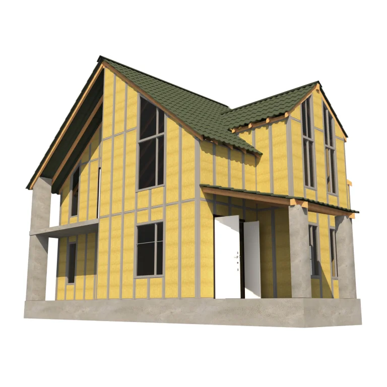 A021 - High quality low cost eco-friendly house 95 m2