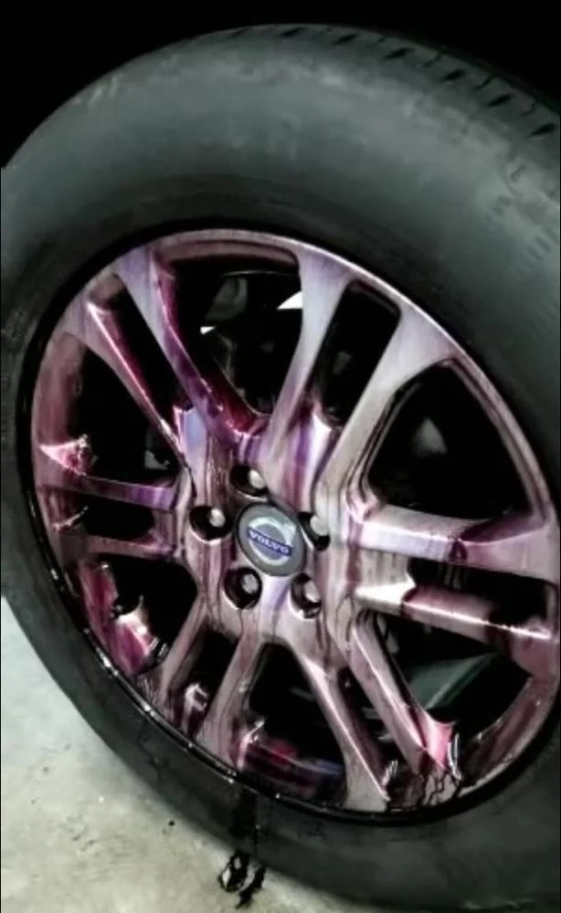 Уход за автомобилем детали очиститель колес и железная пыль Decon.