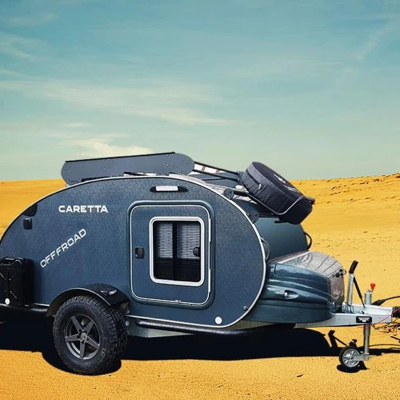CARETTA OFFROAD TEARDROP TRAILER 4X4 ADVENTURE CAMPS FOR MOUNTAINS
