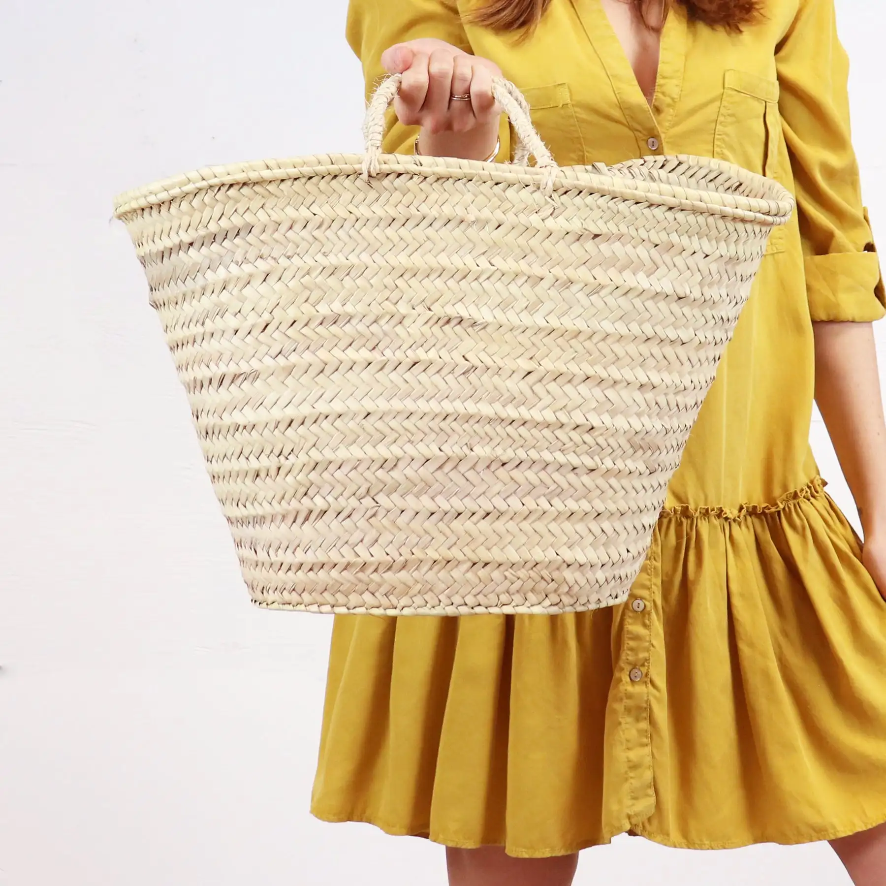 Popular products recycled straw bag straw summer beach bags handwoven shopping basket straw beach bag
