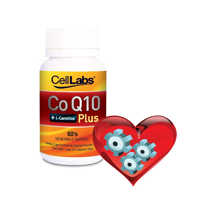 
Vegetarian wholesales Malaysia CellLabs CoQ10+L-Carnitine 