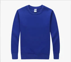 Недорогие толстовки на заказ мужские из 100% хлопка и флиса однотонные xxxxl с круглым